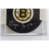 Image 3 : Ed Johnston Signed Hockey Puck w/Certificate of Authenticity
