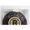 Image 2 : Terry O'Reilly Signed Hockey Puck w/ Certificate of Authenticity