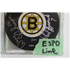 Image 3 : Wayne Cashman, Ken Hodges, and Phil Esposito Signed Hockey Puck w/ Certificate of Authenticity