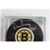 Image 2 : Don Awrey Signed Hockey Puck w/ Certificate of Authenticity