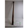 Image 1 : 1920s The Bingle Bat Company Game Used Side Written Baseball Bat w/ Certificate of Authenticity