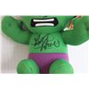 Image 2 : Loui Ferrigno Signed Hulk Plush w/ Certificate of Authenticity