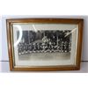 Image 2 : Framed Antique Pipe Band Photograph