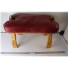 Image 1 : * Mexican Saddle Stool - 15" x 16" x 24"