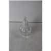 Image 6 : Pinwheel Crystal Decanter & Vase, Candle Holders, Covered Dish