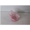 Image 3 : Pink Glass Swan Ornament