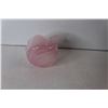 Image 5 : Pink Glass Swan Ornament