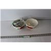 Image 1 : (2) Red Poppy Bowls, Oriental Themed Bottles, Christmas Ornaments, Collector Spoons