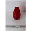 Image 1 : Vintage Red Art Glass Vase