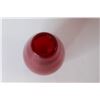 Image 3 : Vintage Red Art Glass Vase