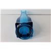Image 5 : Vintage Blue Art Glass Vase