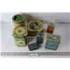 Image 1 : (7) Collector Tins - Royalty, Old Chum Tobacco, etc.