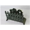 Image 3 : Vintage Cast Iron Letter Holder
