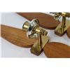 Image 2 : Mid Century Modern Teak Candle Holders (wall mount)