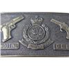 Image 4 : Vintage Royal Hong Kong Police Belt Buckle (solid brass)