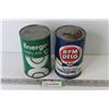 Image 1 : BP Energol Heavy Duty Motor Oil (full tin) - Rpm Delco Special Lubricating Oil (dented - full tin)