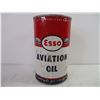 Image 2 : Esso Aviation Oil Tin- empty, no dents