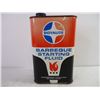Image 2 : Vintage Royalite BBQ Starting Fluid Tin (has contents, cannot ship) no dents