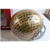 Image 2 : Rudy Ruettiger Notre Dame Fighting Irish Signed Football Helmet with Certificate of Authenticity