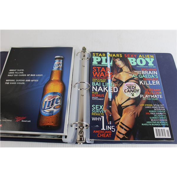 5) 2005 Playboy Magazines - February-June - Bodnarus Auctioneering