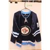 Image 1 : * Bryan Little Signed Winnipeg Jets Jersey with Certificate of Authenticity - XL