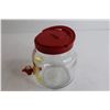 Image 2 : Red Rose Sun Tea Glass Container