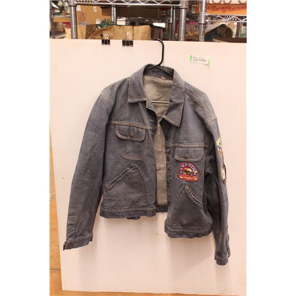 * Vintage GWG Prince Rupert Road Runners Car Club Jacket - Size M 46