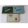 Image 1 : (3) Collector Tins - Cigarette Flat Packs - Player's, Sweet Caporal, MacDonald's