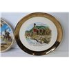 Image 5 : Vintage 1950's Calgary Stampede Souvenir Plate - Vintage Hell's Gate Souvenir Plate - Carved Horn Bo
