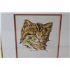 Image 3 : Pair of Original Cat Pictures - Signed H. Aiken 1979