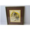 Image 4 : Pair of Original Cat Pictures - Signed H. Aiken 1979