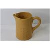 Image 2 : Medalta Basket Weave Pitcher (small chip)