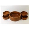 Image 2 : Wooden Bowl Set