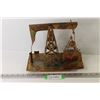 Image 1 : Musical Oil Well Weld Art - Works - Plays Impossible Dreams