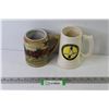 Image 1 : (2) Beer Steins: 1978 Wildlife Federation, Budweiser Championship Clydesdales