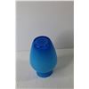 Image 3 : Blue & White Cased Glass Vase