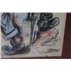 Image 3 : 32" x 16" Gibson Mokhachane Artwork Original Pastel Medium