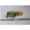 Image 1 : Antique Note Pad With Hard Covers, The Poppy Calendar Fan - 1903, The Holly Leaf Calendar