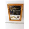 Image 1 : Framed Seagram's V.O. Whisky Advertising Mirror