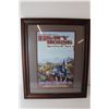 Image 2 : Framed Advertising Poster - Heavy Horse Scotch Ale - Big Sky Brewing