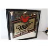 Image 2 : Framed Miller Genuine Draft Advertising Mirror