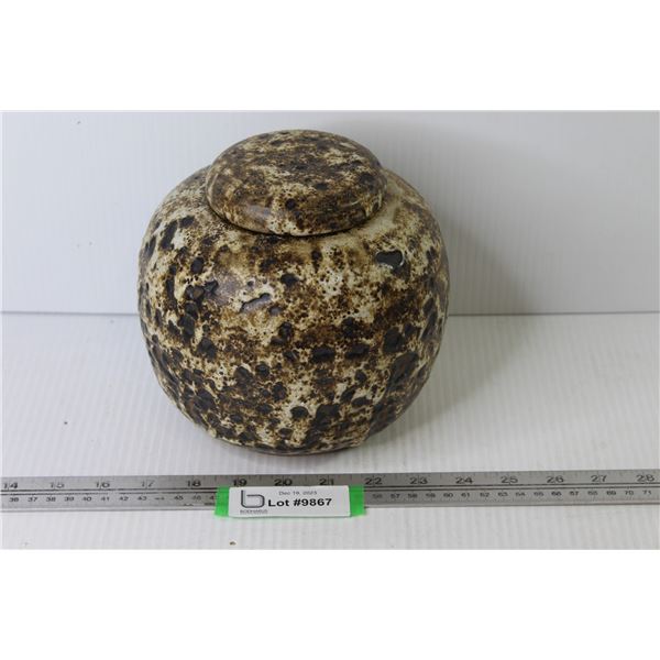 Brutalist Studioware Pottery - Signed RJW