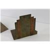 Image 3 : Brass & Copper Bookends