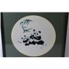 Image 2 : Silk Embroidered Panda Bears