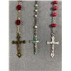 Image 2 : 3 Vintage Rosaries