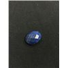 Image 2 : Big Lapis Lazuli, 18.310 ct. Rich Pyrite Content- Oval Cabochon Checkered Top Cut- Untreated Pakista