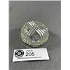 Image 2 : Crystal & Sterling 1920's Salt Cellar
