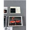Image 2 : 2 Sets Of Collector/Trading Cards In Acrylic Cases - Exotic Dreams Cars & Corvette