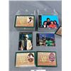 Image 2 : 2 Sets Of AMC Country Classics Collector/Trading Cards In Acrylic Cases