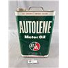 Image 2 : 1950's B/A Autolene Motor Oil 2 Gallon Can